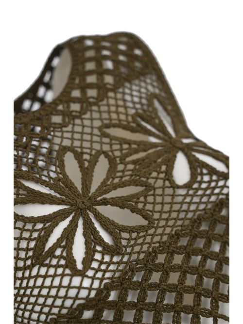 Top Gonzano in crochet Verde PINKO | 104733 A2FFX26